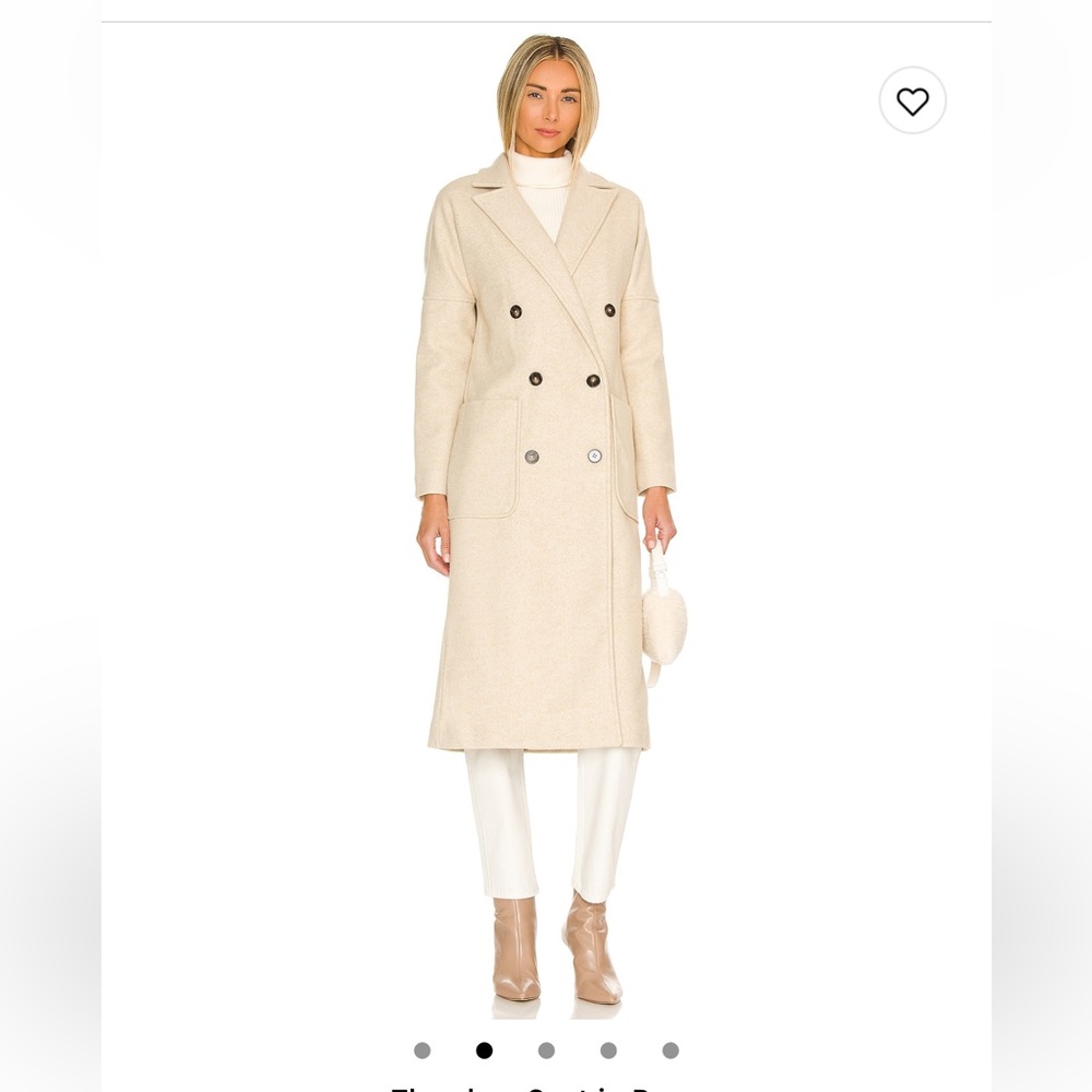 Theodore coat in bone